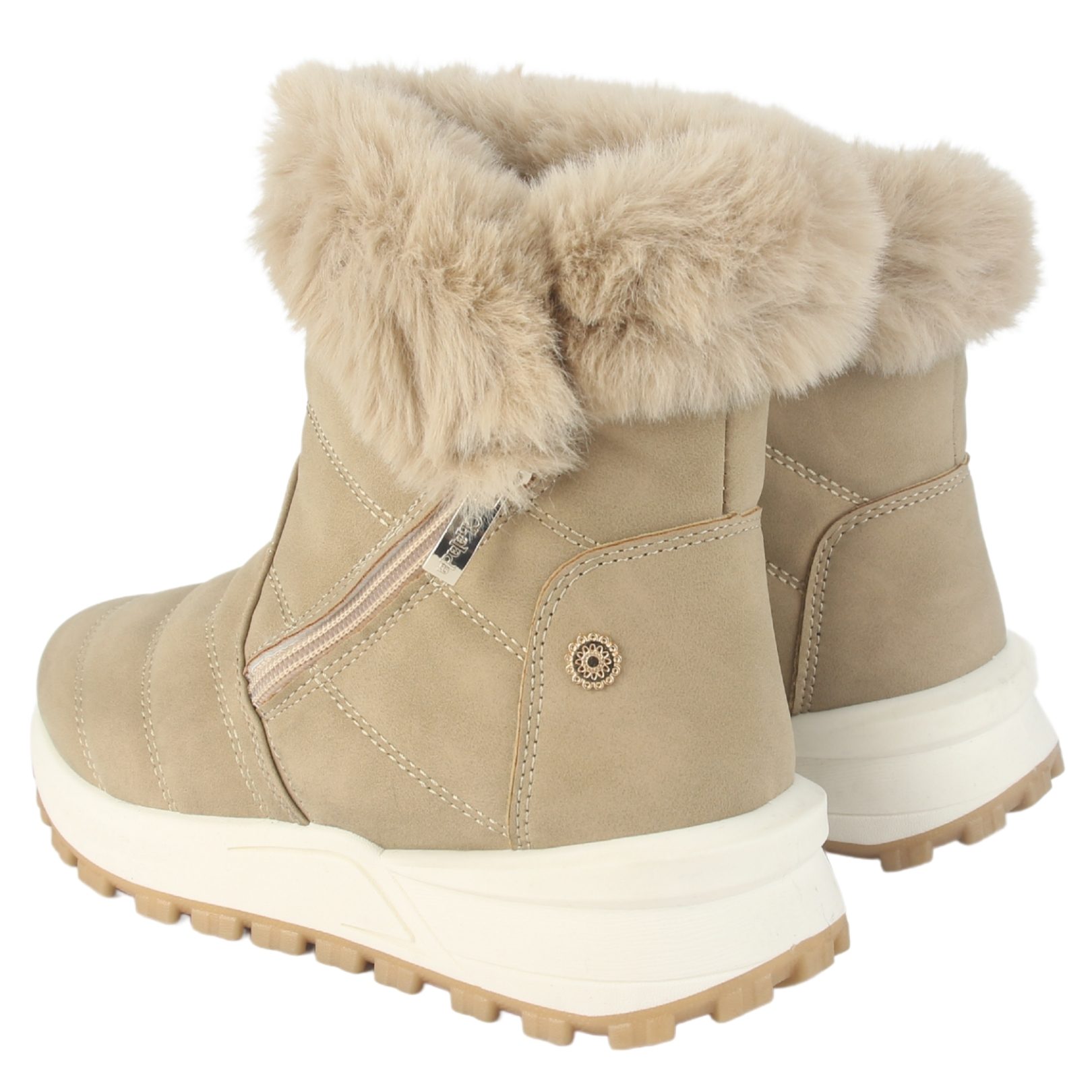 BOTIN CHALADA MUJER LAICA-1 BEIGE CASUAL - 6
