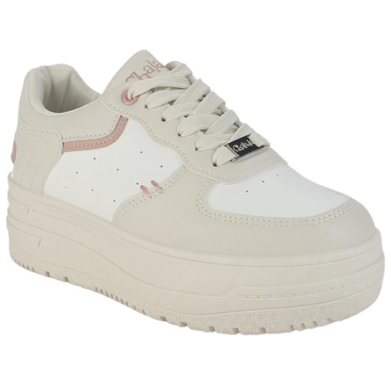 ZAPATILLA CHALADA MUJER MITSU-3 BEIGE URBANO - 3