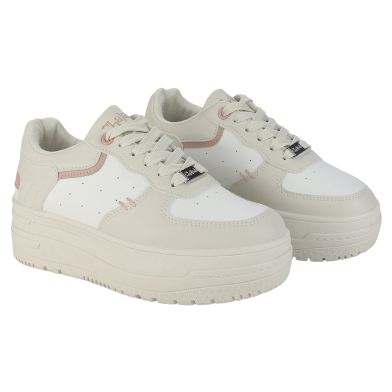 ZAPATILLA CHALADA MUJER MITSU-3 BEIGE URBANO - 5