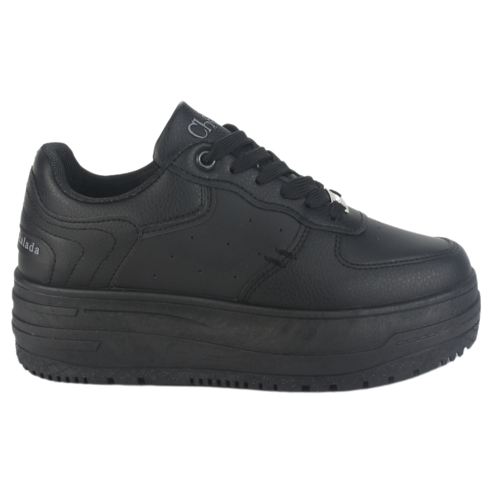 ZAPATILLA CHALADA MUJER MITSU-3 NEGRO URBANO - 1