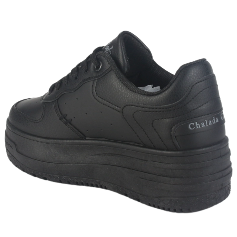 ZAPATILLA CHALADA MUJER MITSU-3 NEGRO URBANO - 4
