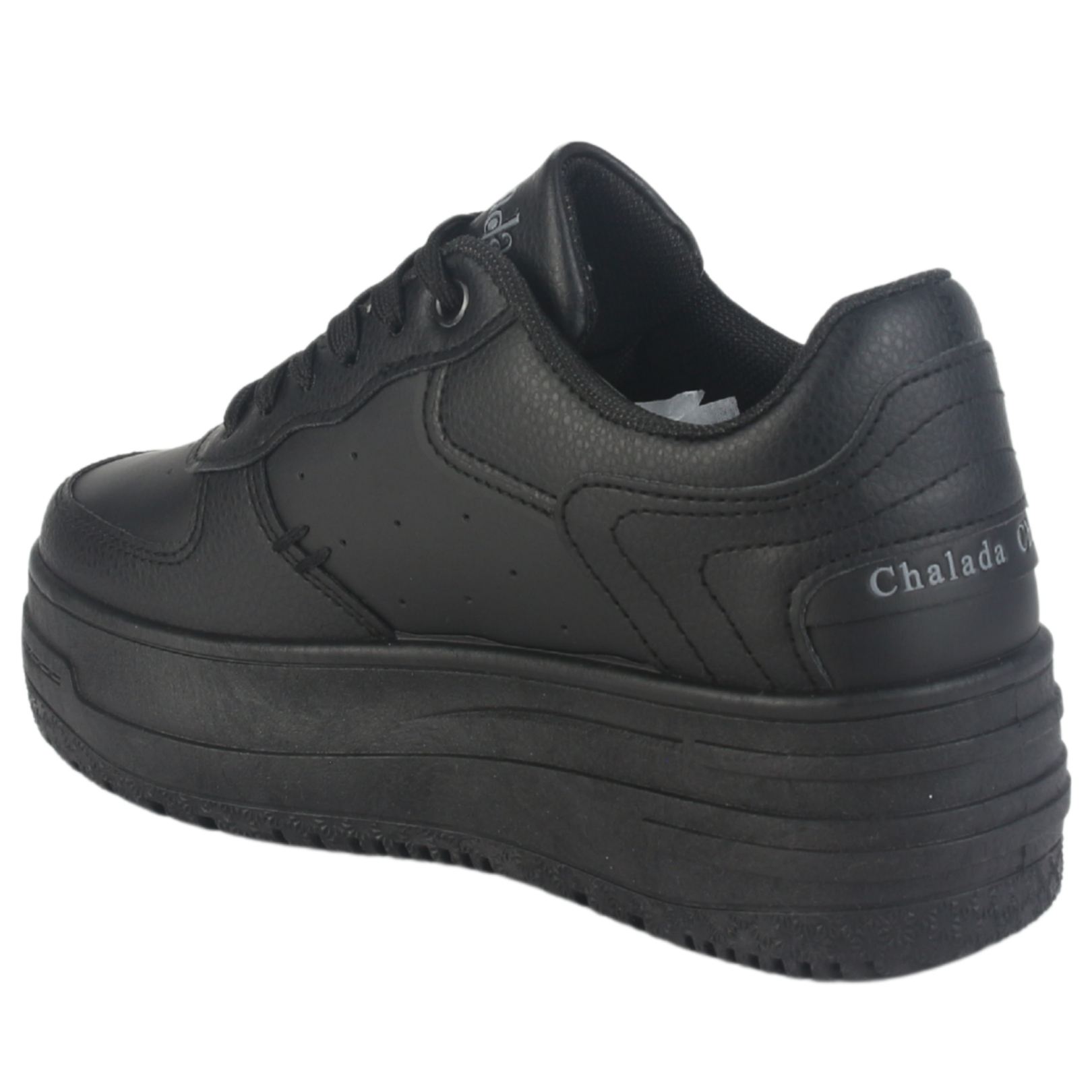 ZAPATILLA CHALADA MUJER MITSU-3 NEGRO URBANO - 4