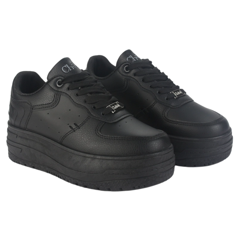 ZAPATILLA CHALADA MUJER MITSU-3 NEGRO URBANO - 5