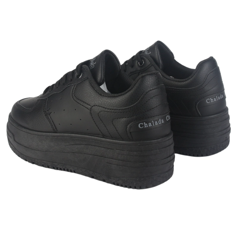 ZAPATILLA CHALADA MUJER MITSU-3 NEGRO URBANO - 6