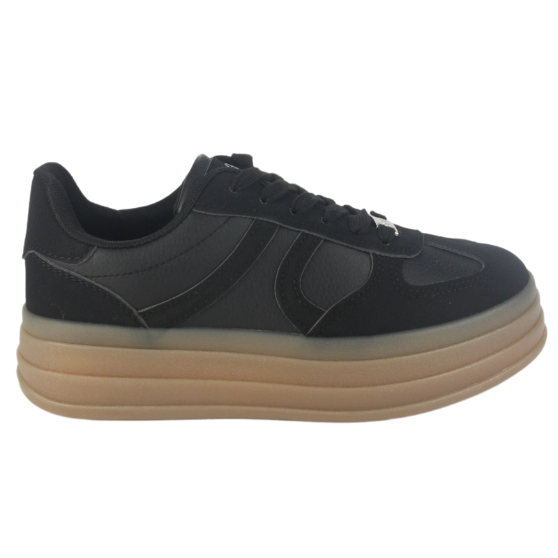 ZAPATILLA CHALADA MUJER ANDY-15 NEGRO URBANO - 1