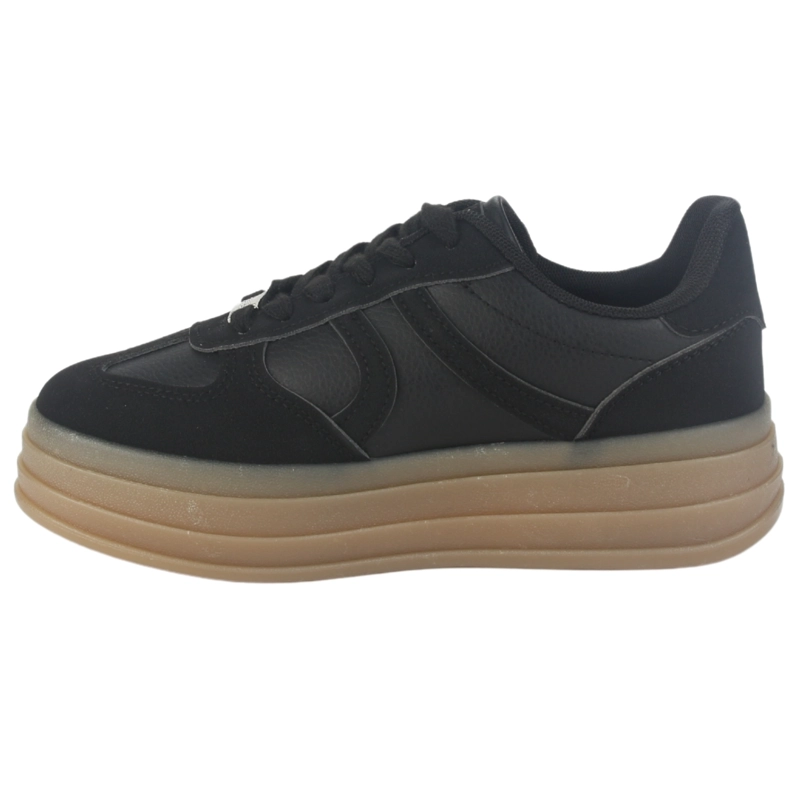 ZAPATILLA CHALADA MUJER ANDY-15 NEGRO URBANO - 2