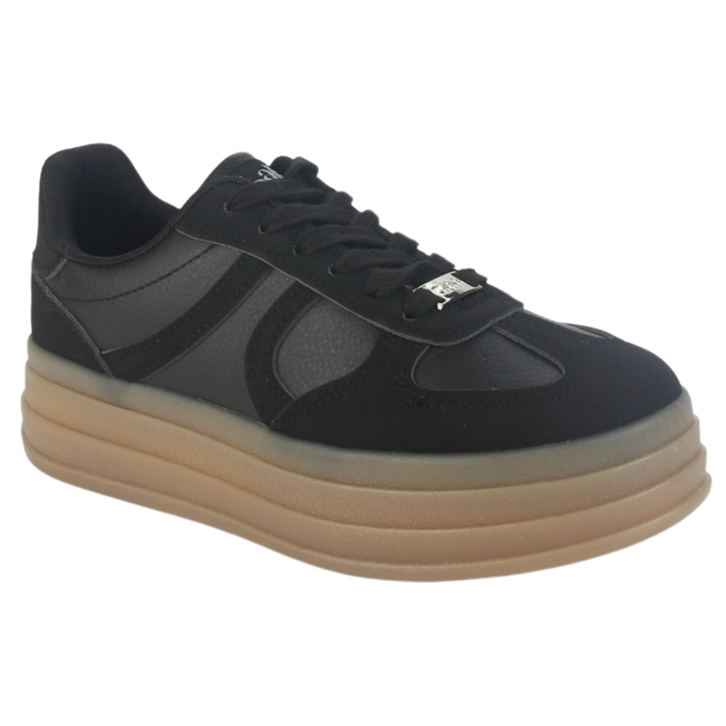 ZAPATILLA CHALADA MUJER ANDY-15 NEGRO URBANO - 3