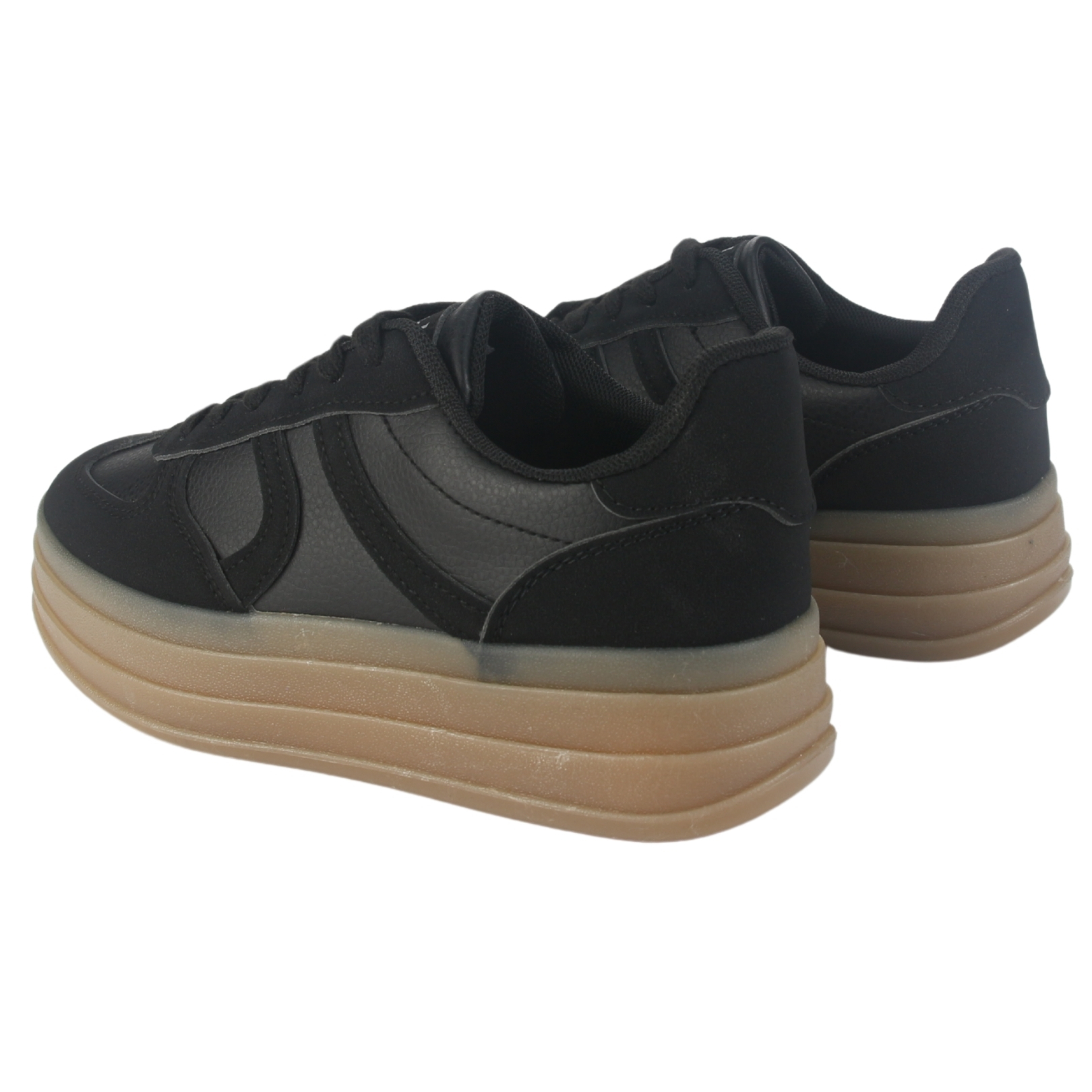 ZAPATILLA CHALADA MUJER ANDY-15 NEGRO URBANO - 6