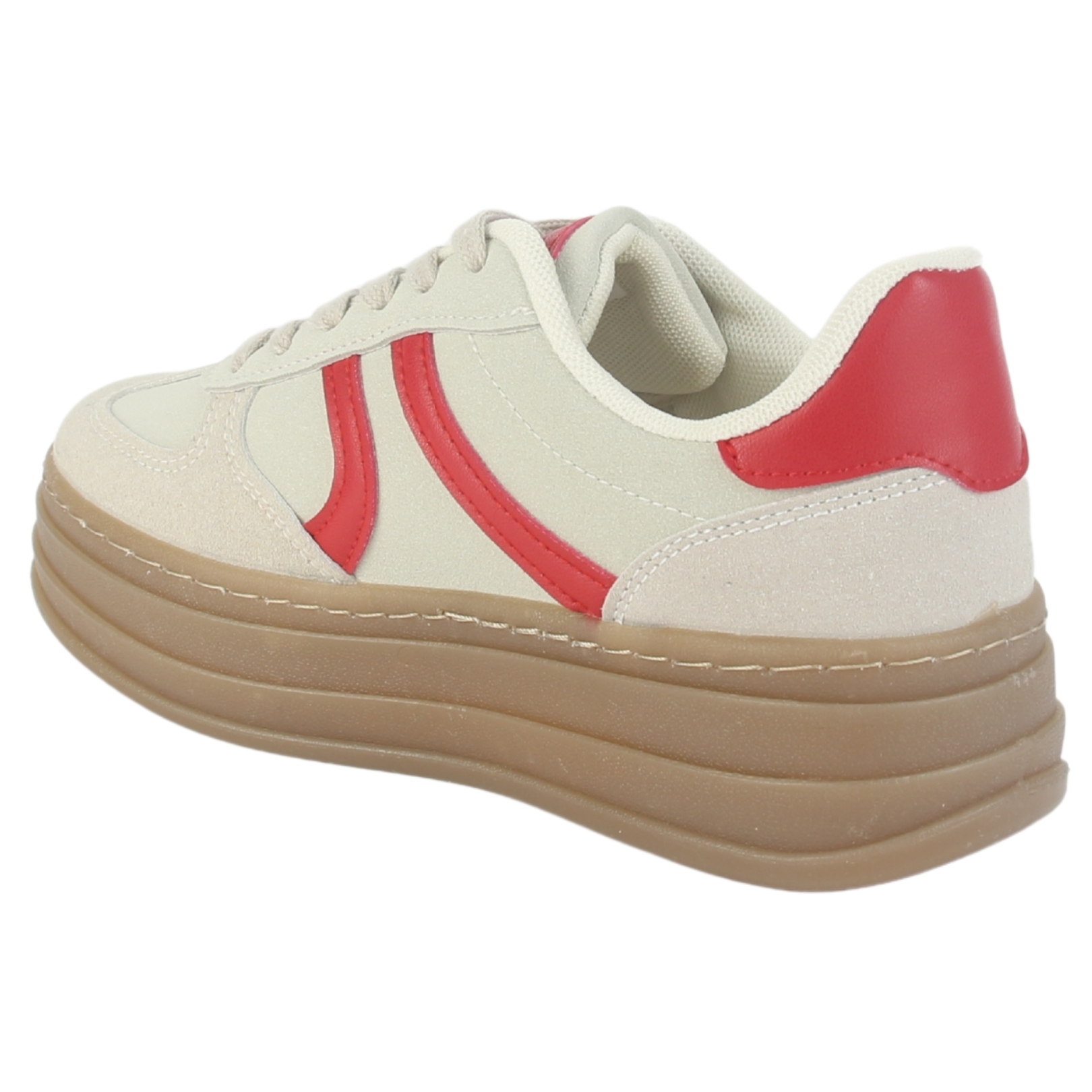 ZAPATILLA CHALADA MUJER ANDY-15 BEIGE URBANO - 4