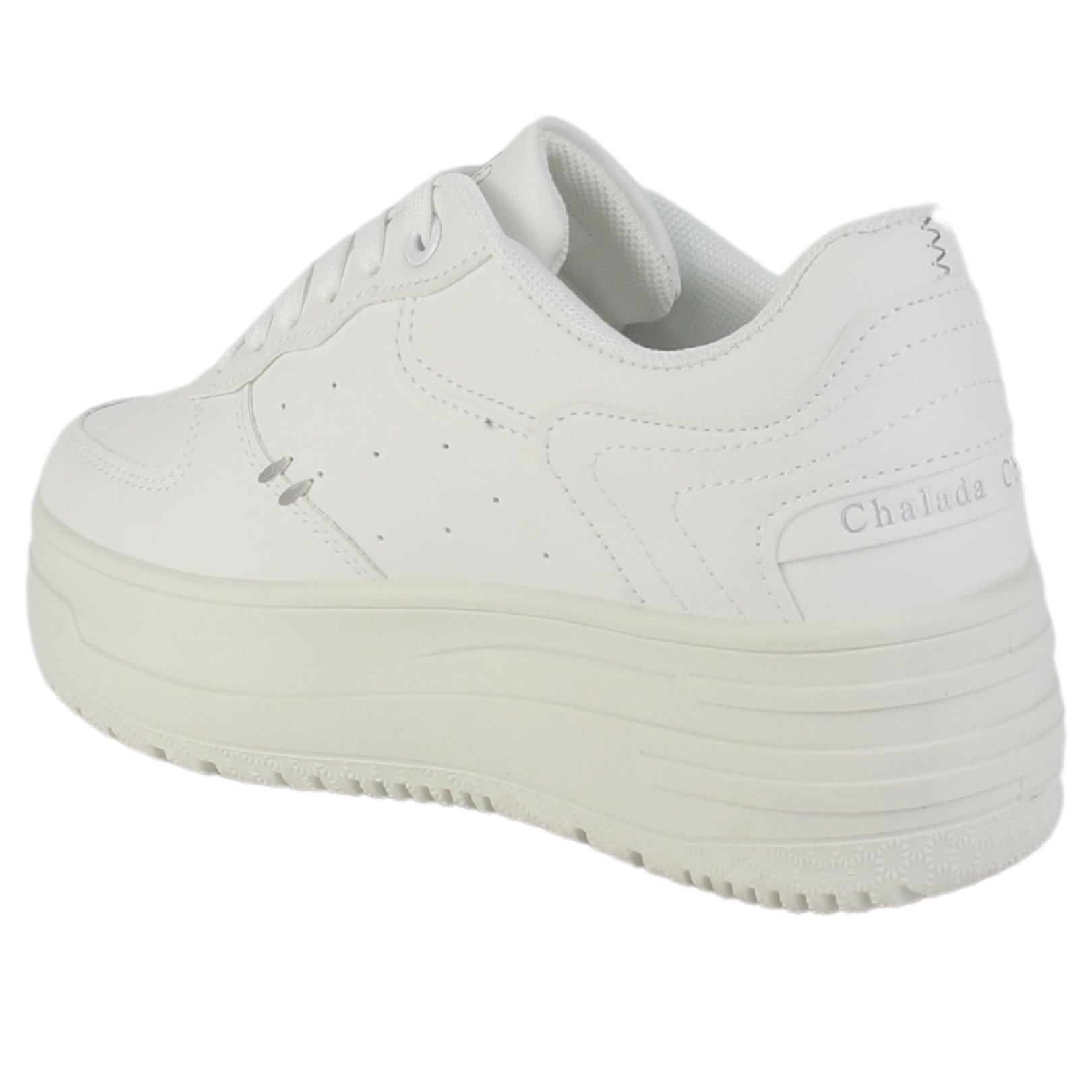 ZAPATILLA CHALADA MUJER MITSU-3 BLANCO URBANO - 4