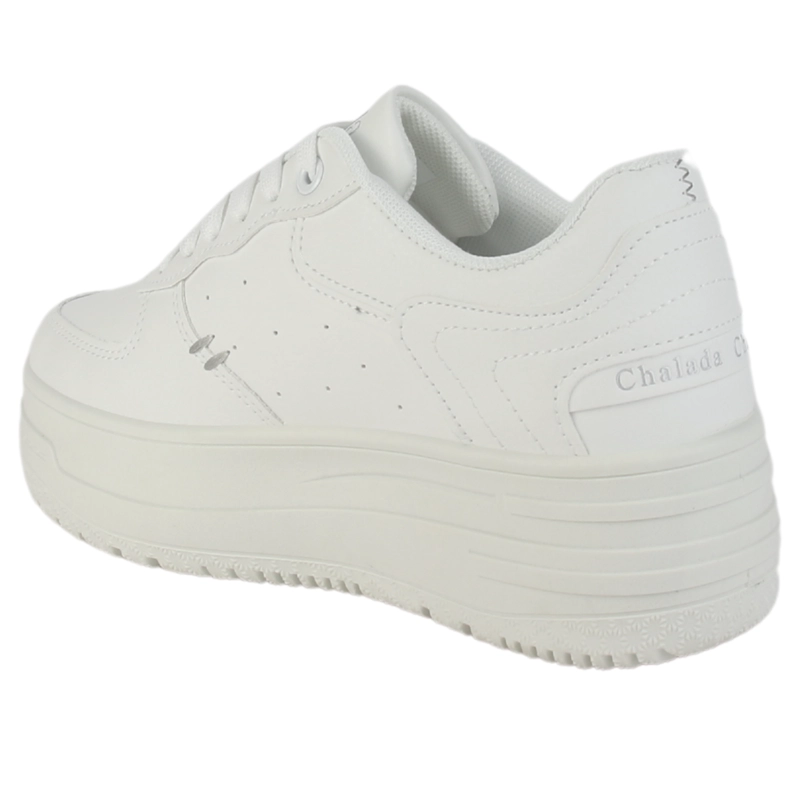 ZAPATILLA CHALADA MUJER MITSU-3 BLANCO URBANO - 4