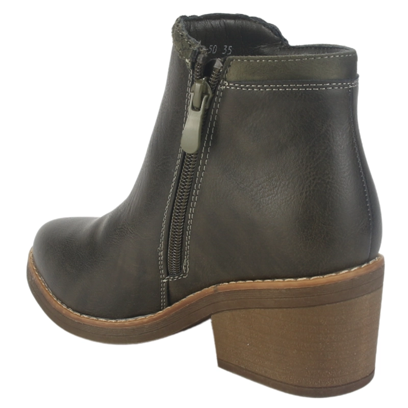 BOTIN CHALADA MUJER CAMP-50 OLIVA CASUAL - 4