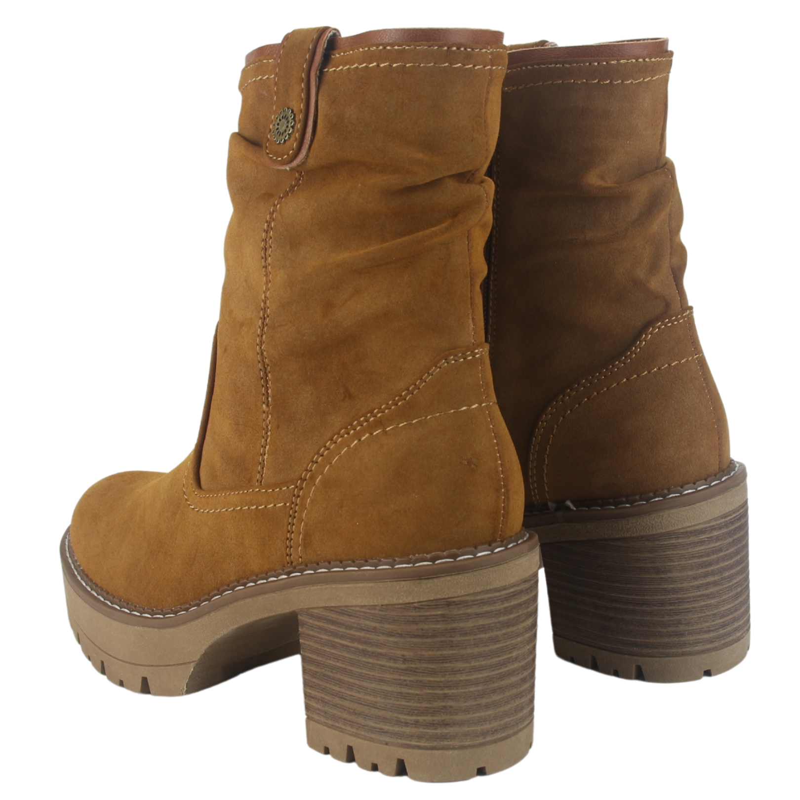 BOTIN CHALADA MUJER TRINI-20 TOSTADO CASUAL - 6
