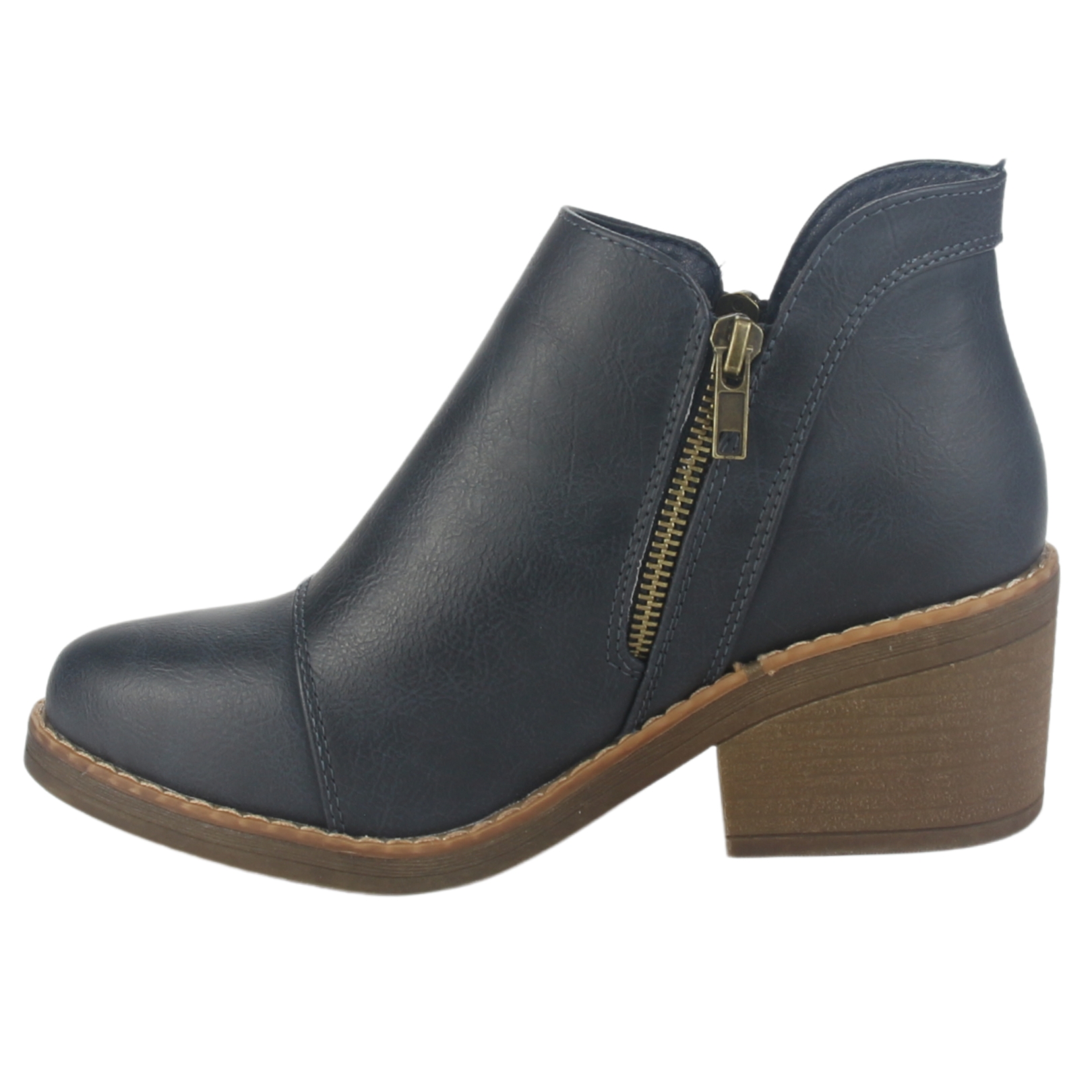 BOTIN CHALADA MUJER CAMP-31 AZUL CASUAL - 2