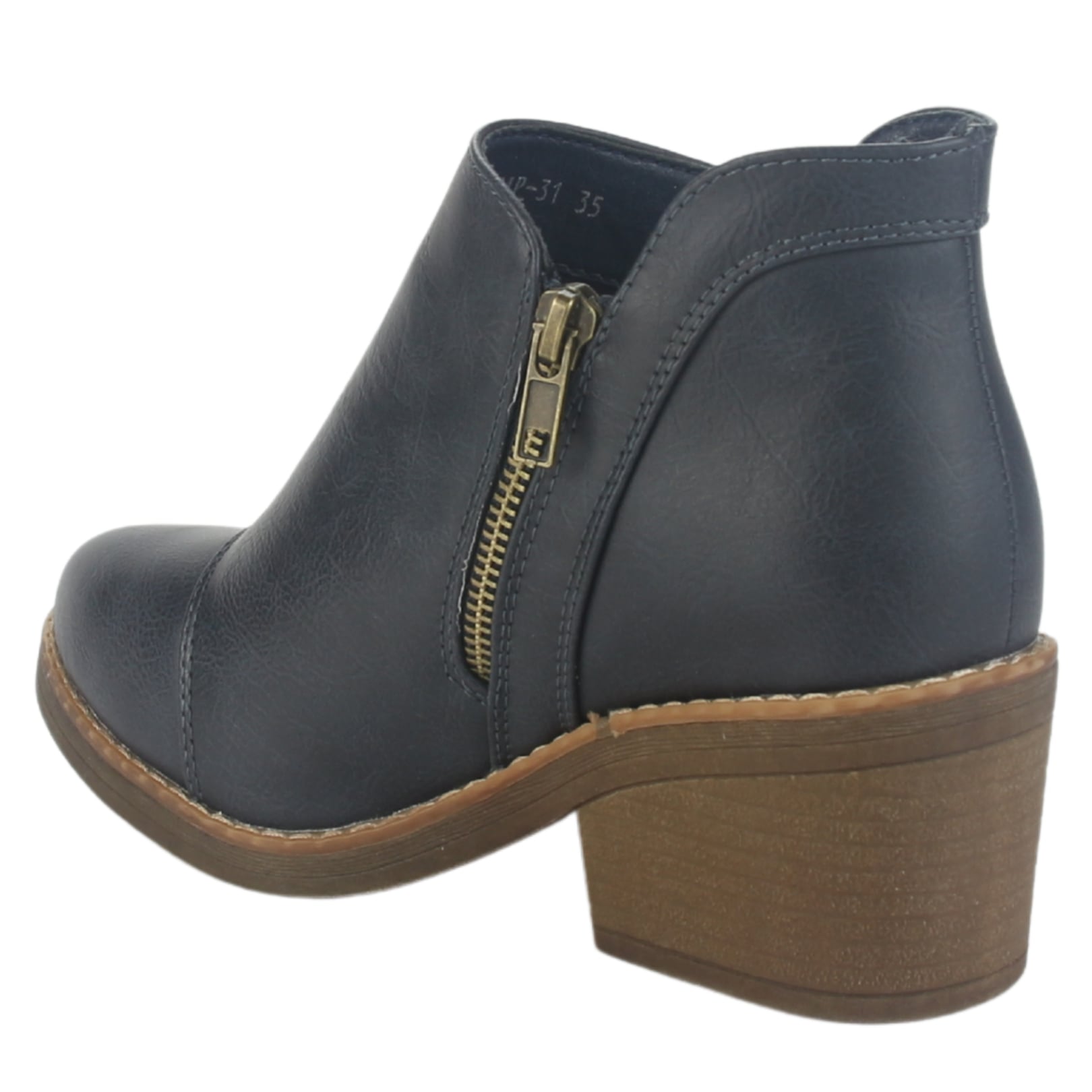 BOTIN CHALADA MUJER CAMP-31 AZUL CASUAL - 4