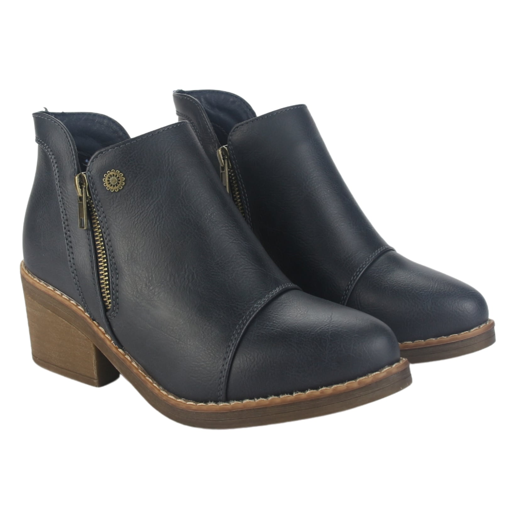 BOTIN CHALADA MUJER CAMP-31 AZUL CASUAL - 5