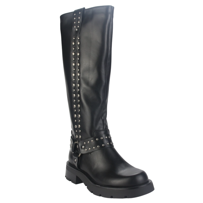 BOTA CHALADA MUJER TATI-1 NEGRO CASUAL - 3