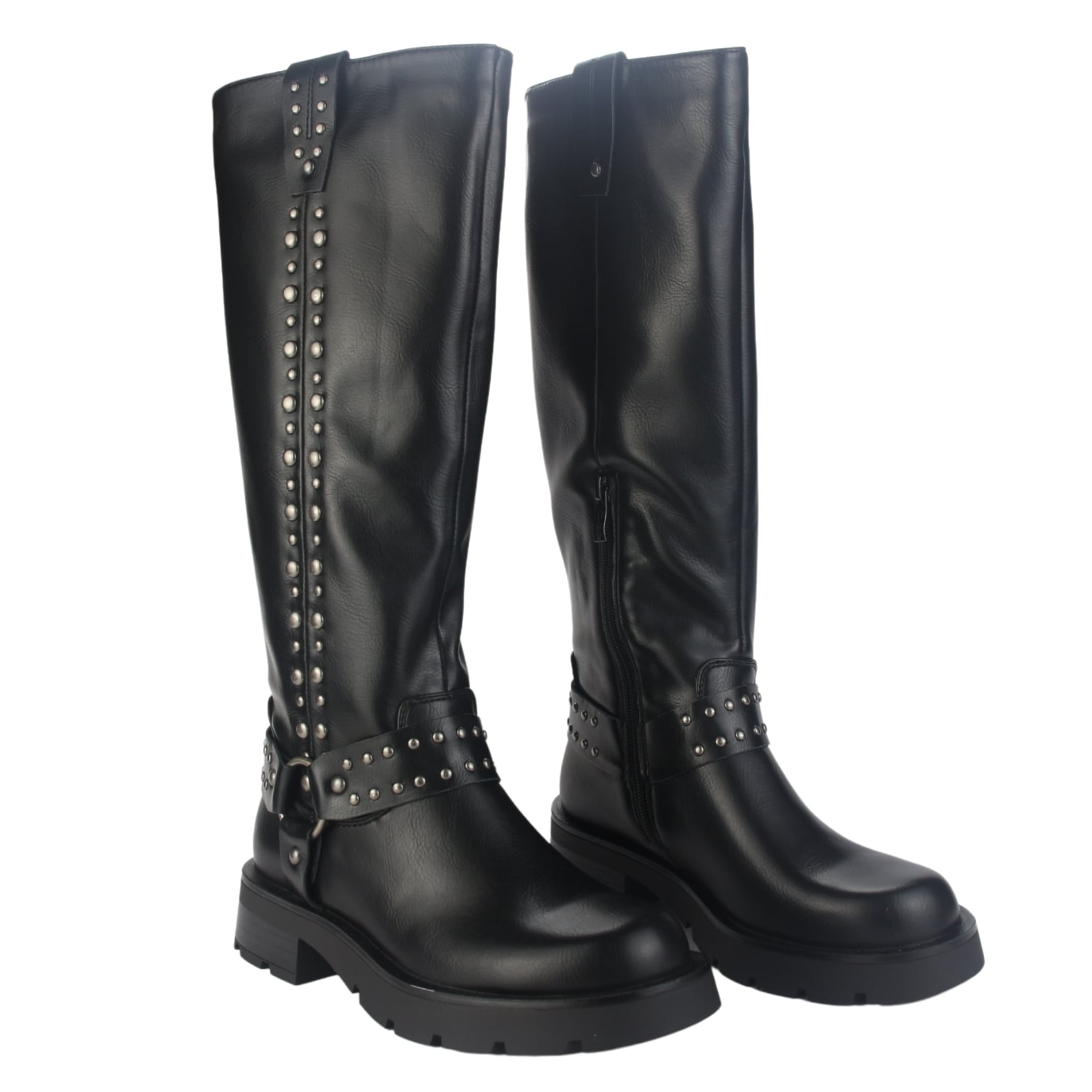 BOTA CHALADA MUJER TATI-1 NEGRO CASUAL - 5