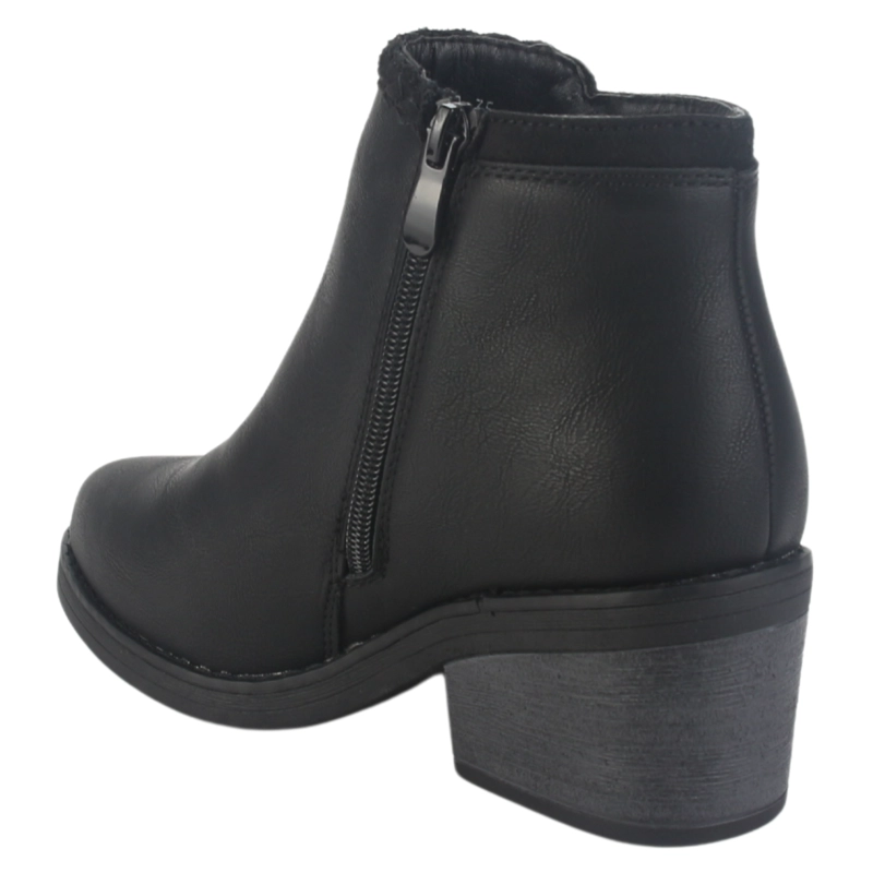 BOTIN CHALADA MUJER CAMP-50 NEGRO CASUAL - 4