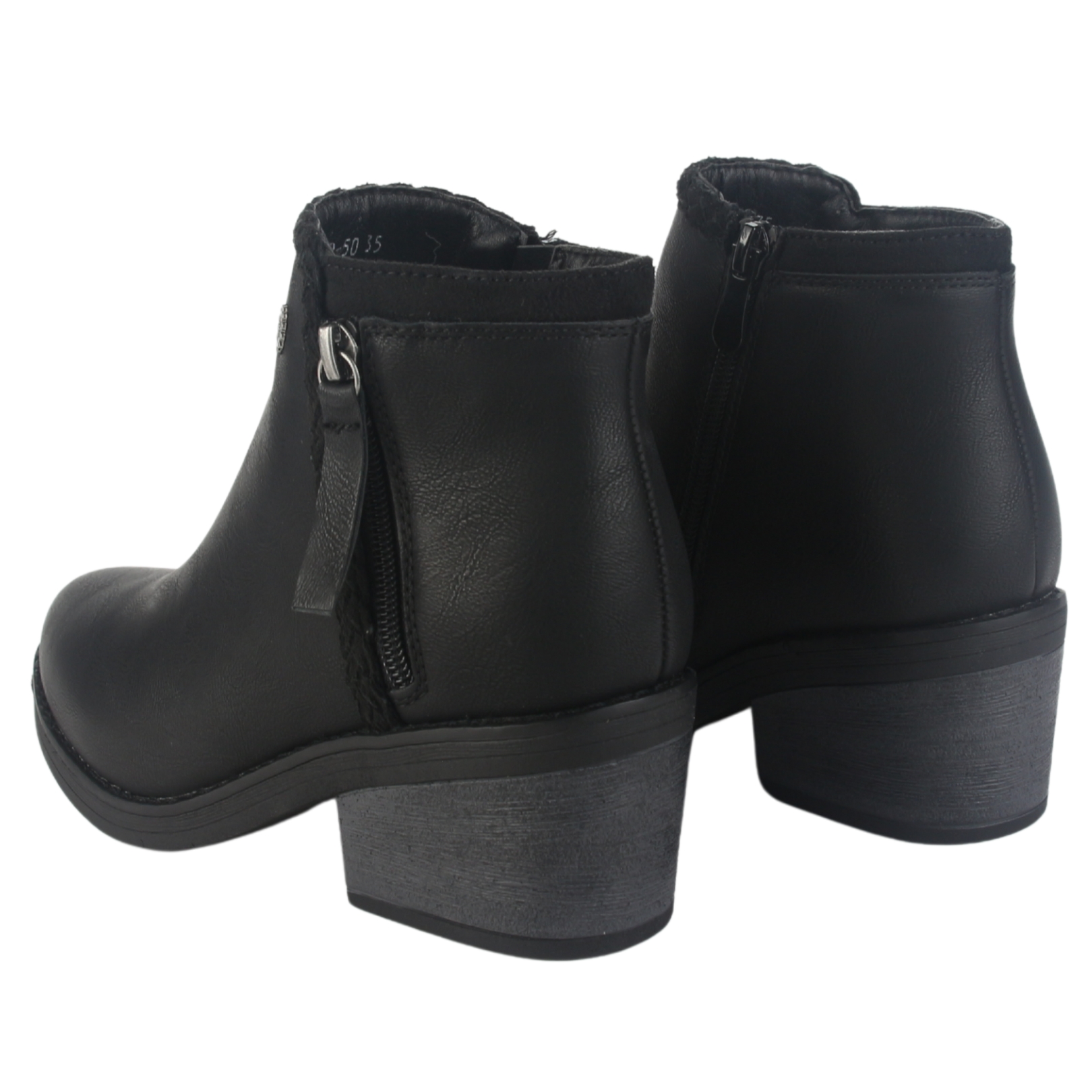 BOTIN CHALADA MUJER CAMP-50 NEGRO CASUAL - 6