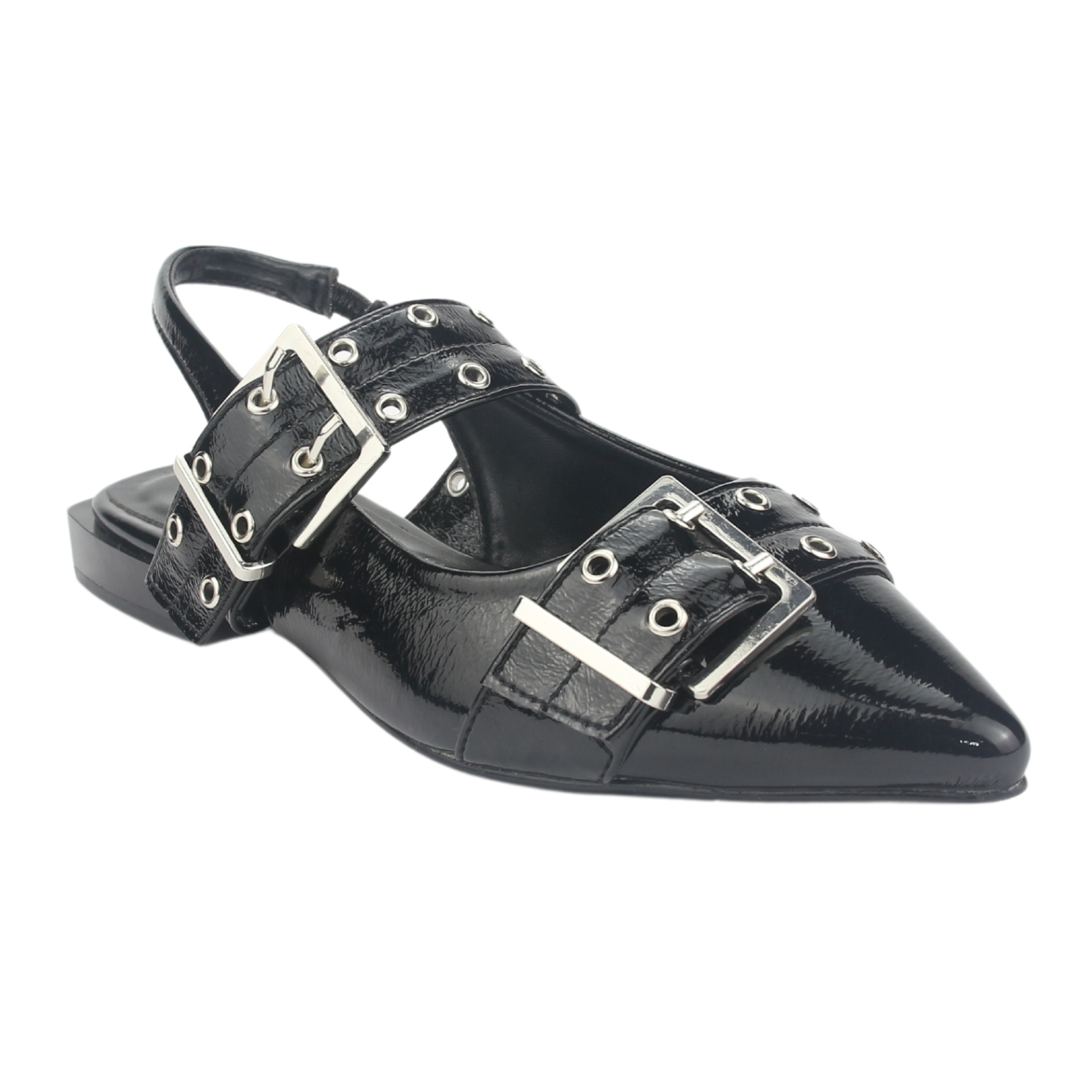 BALLERINAS NEGRO MUJER CASUALES CHALADA SLIK-1 - 3