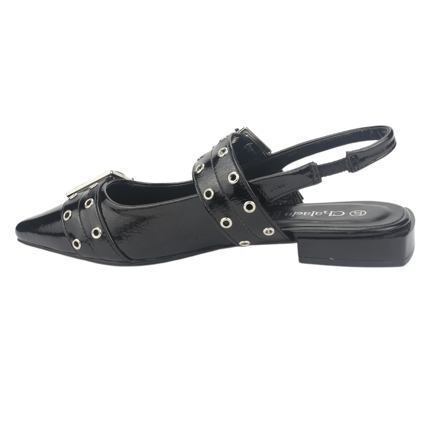 BALLERINAS NEGRO MUJER CASUALES CHALADA SLIK-1 - 7