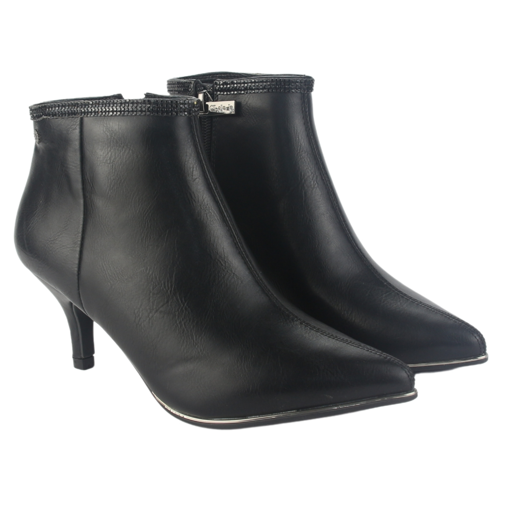 BOTIN CHALADA MUJER PLOS-66 NEGRO CASUAL - 5
