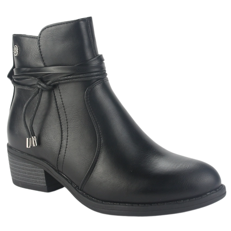 BOTIN CHALADA MUJER TROSI-1 NEGRO CASUAL - 3