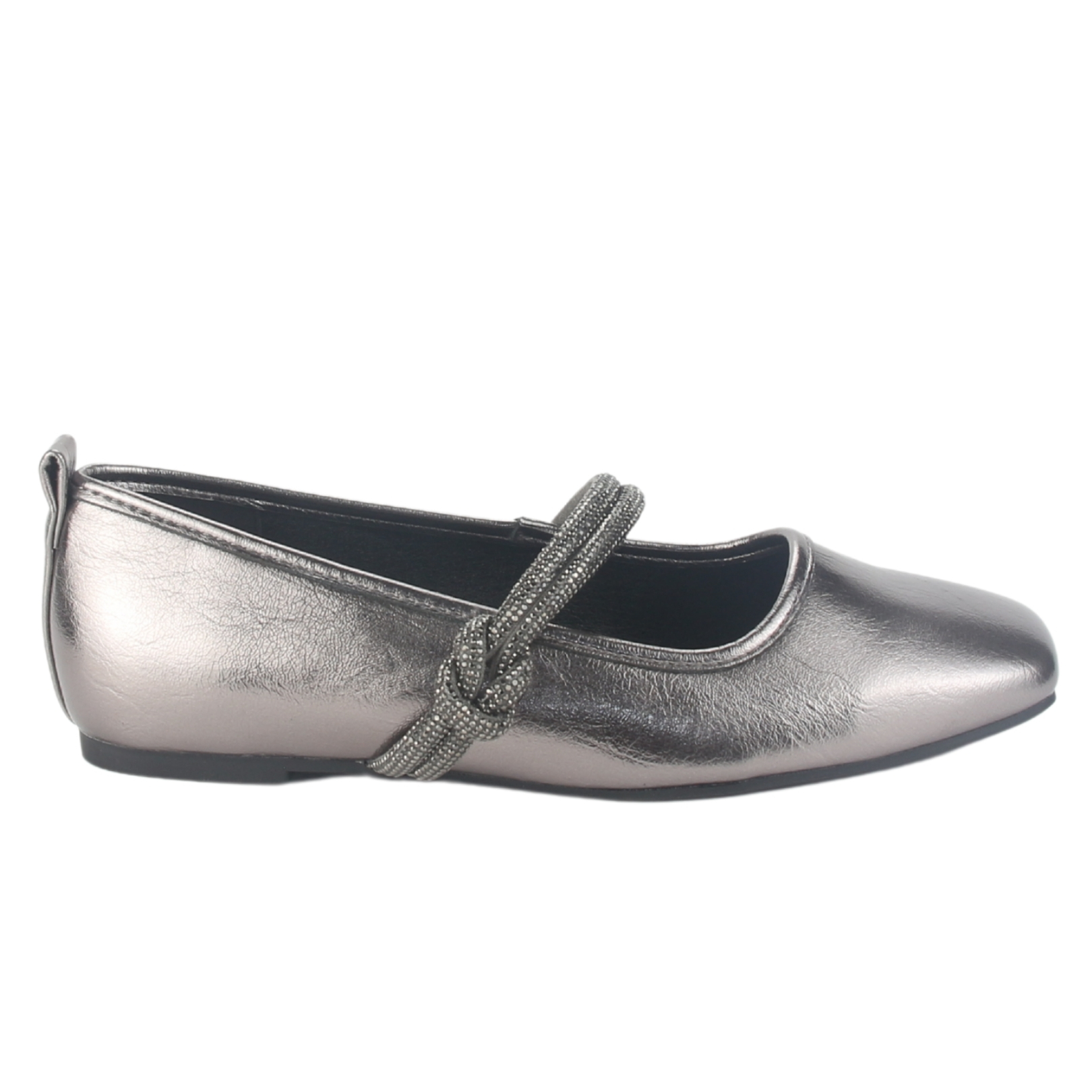 ZAPATO CHALADA MUJER CORSA-1 PLATEADO CASUAL - 1