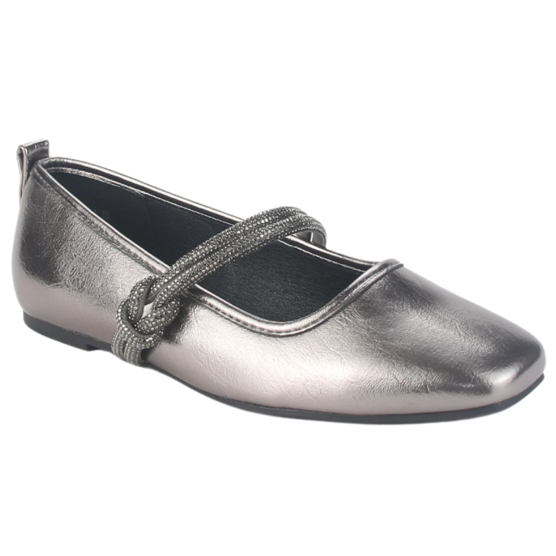 ZAPATO CHALADA MUJER CORSA-1 PLATEADO CASUAL - 3