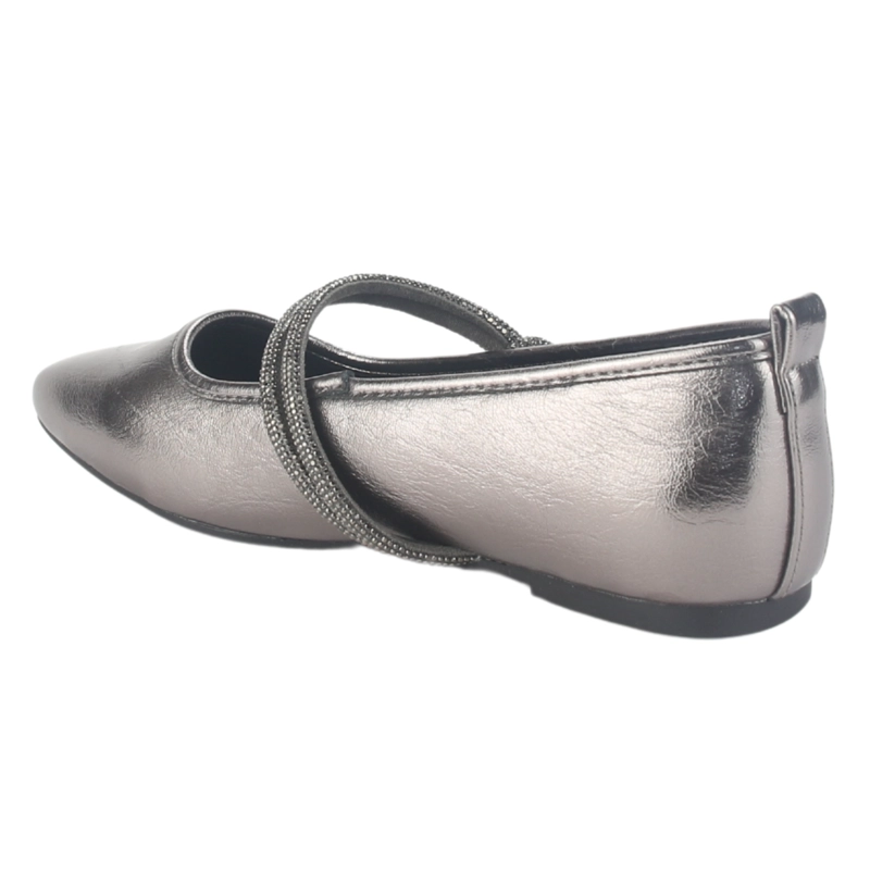 ZAPATO CHALADA MUJER CORSA-1 PLATEADO CASUAL - 4