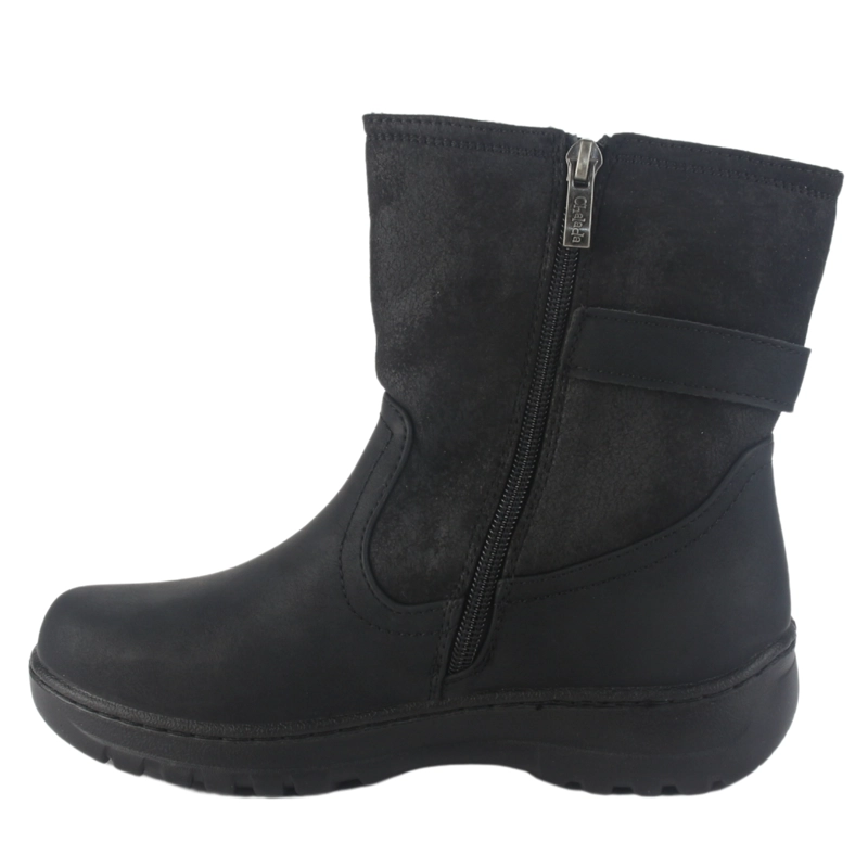 BOTIN CHALADA MUJER QUAL-7 NEGRO CASUAL - 2