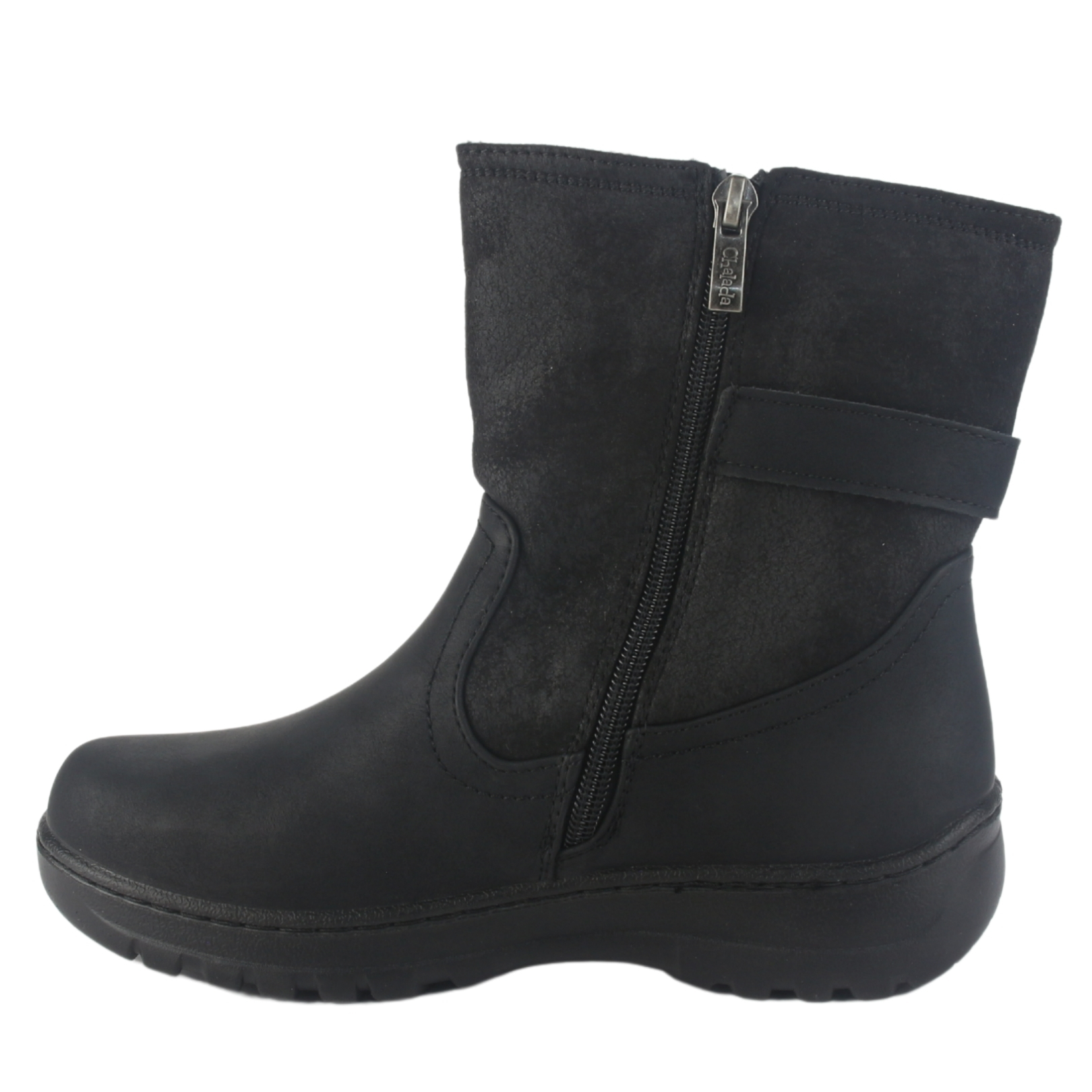 BOTIN CHALADA MUJER QUAL-7 NEGRO CASUAL - 2