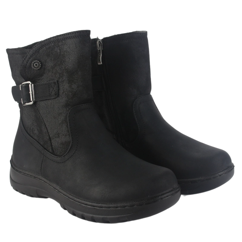 BOTIN CHALADA MUJER QUAL-7 NEGRO CASUAL - 5