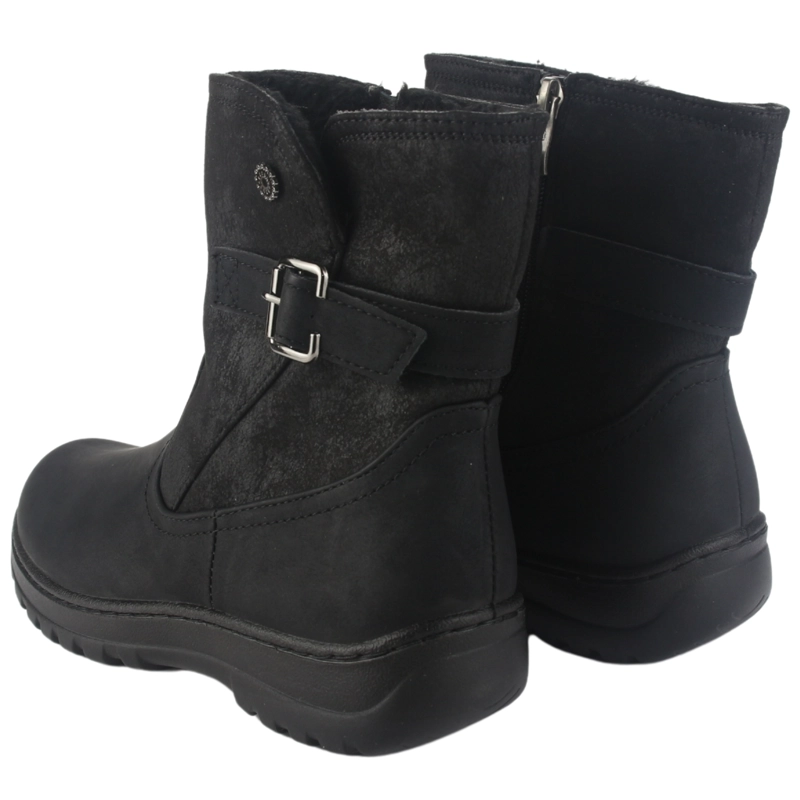 BOTIN CHALADA MUJER QUAL-7 NEGRO CASUAL - 6