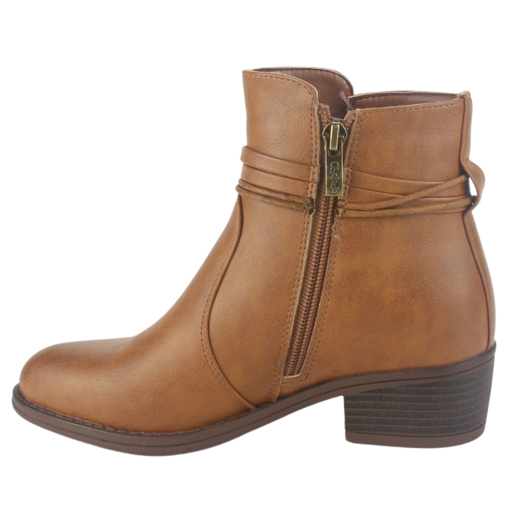 BOTIN CHALADA MUJER TROSI-1 CAFE CASUAL - 2