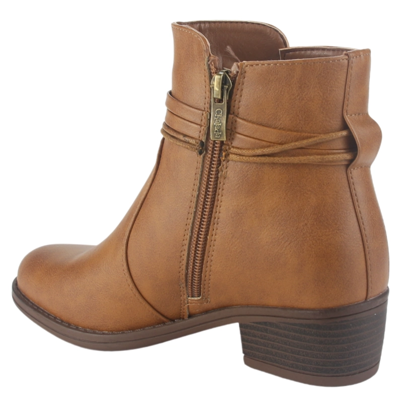 BOTIN CHALADA MUJER TROSI-1 CAFE CASUAL - 4