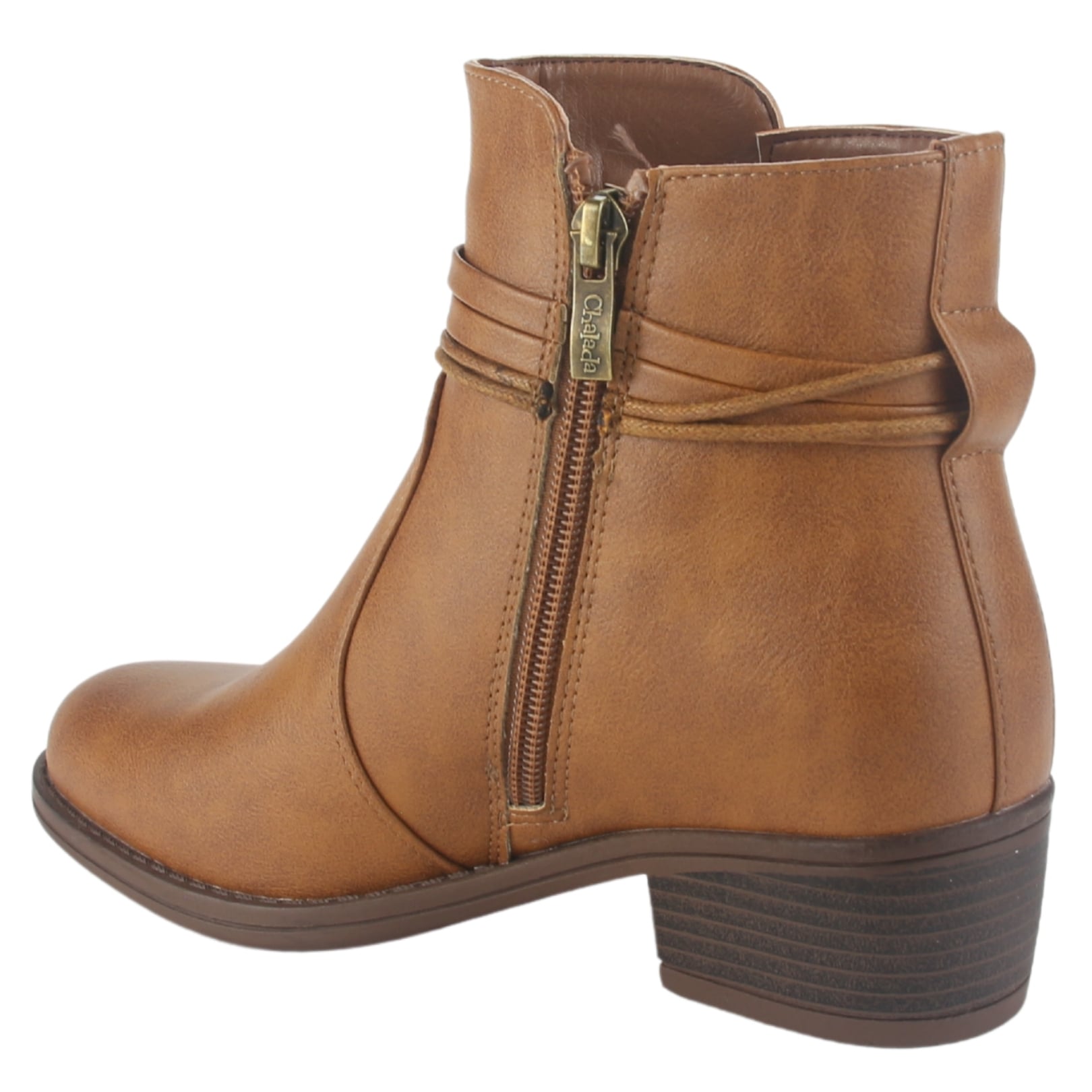 BOTIN CHALADA MUJER TROSI-1 CAFE CASUAL - 4