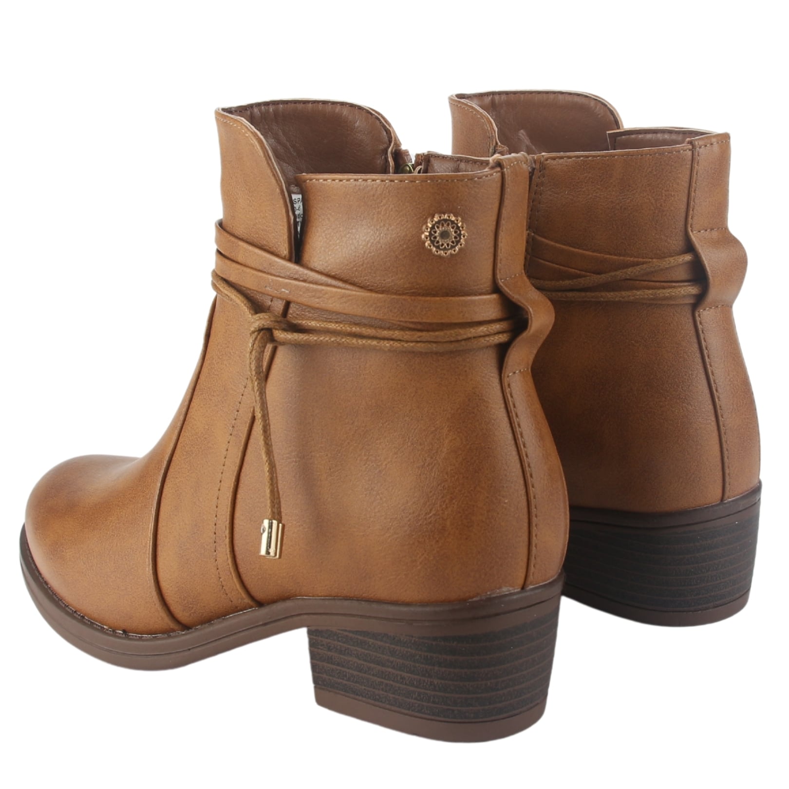BOTIN CHALADA MUJER TROSI-1 CAFE CASUAL - 6