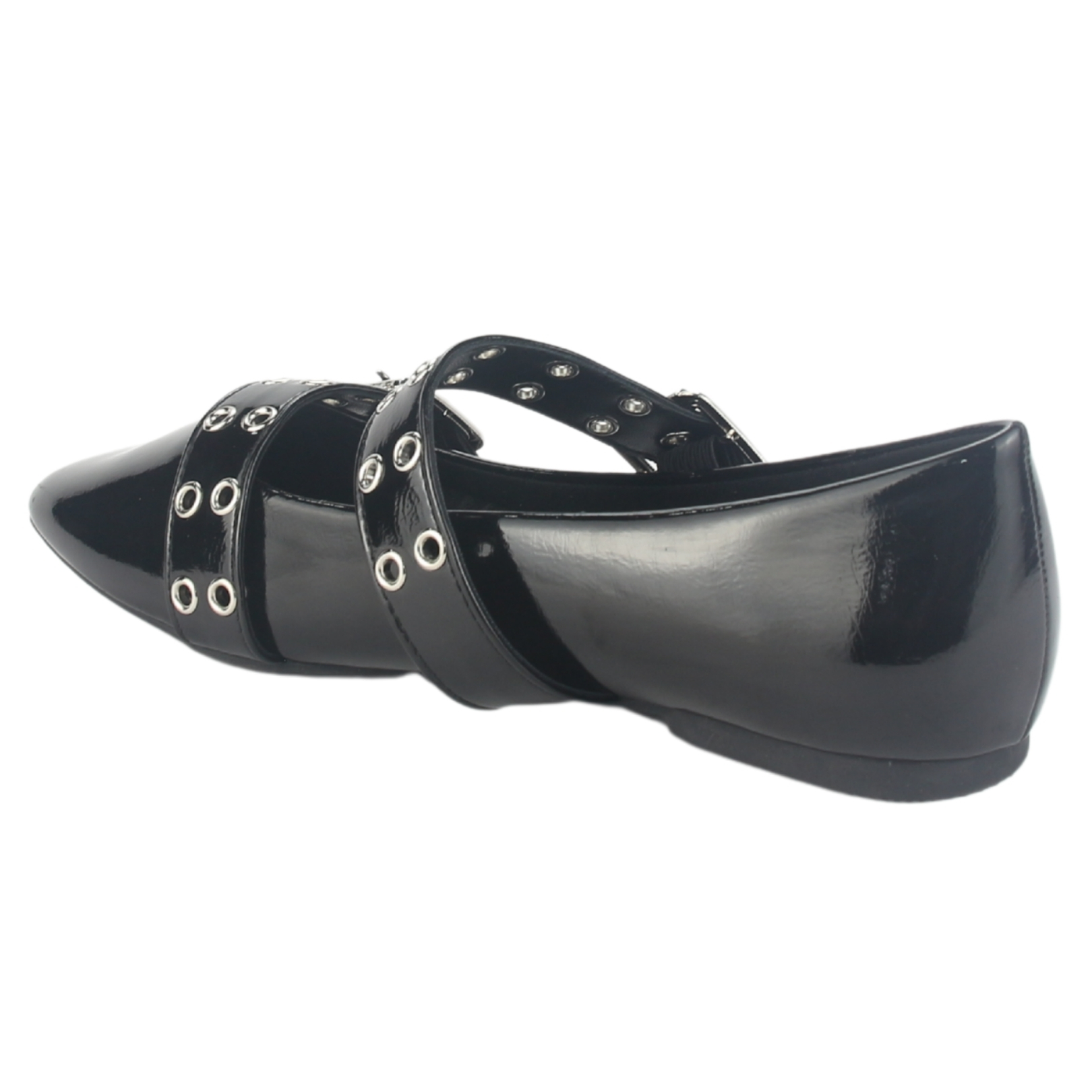 BALLERINA CHALADA MUJER MIU-7 NEGRO CASUAL - 4