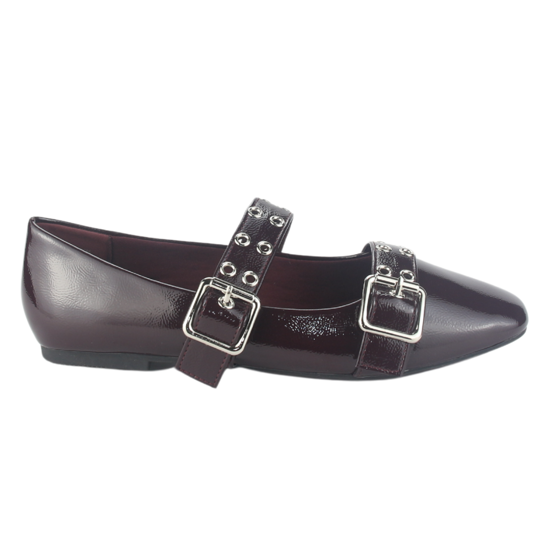 BALLERINA CHALADA MUJER MIU-7 BURDEO CASUAL - 1
