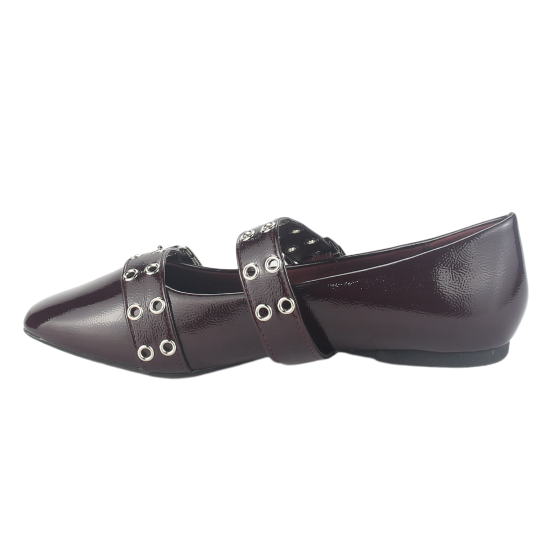 BALLERINA CHALADA MUJER MIU-7 BURDEO CASUAL - 2