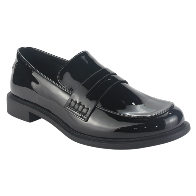 MOCASIN CHALADA MUJER MOCCA-2 NEGRO CASUAL - 3