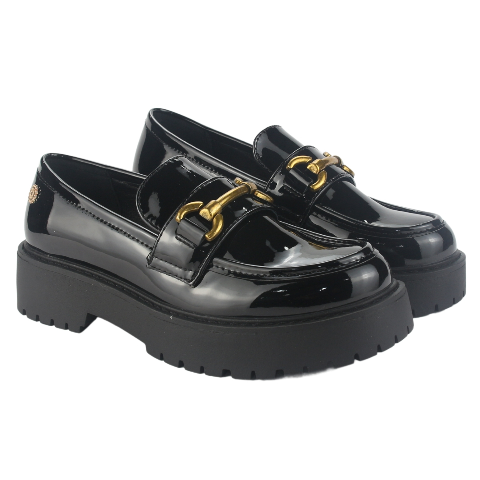 MOCASIN CHALADA MUJER LENIN-4 NEGRO CASUAL - 5