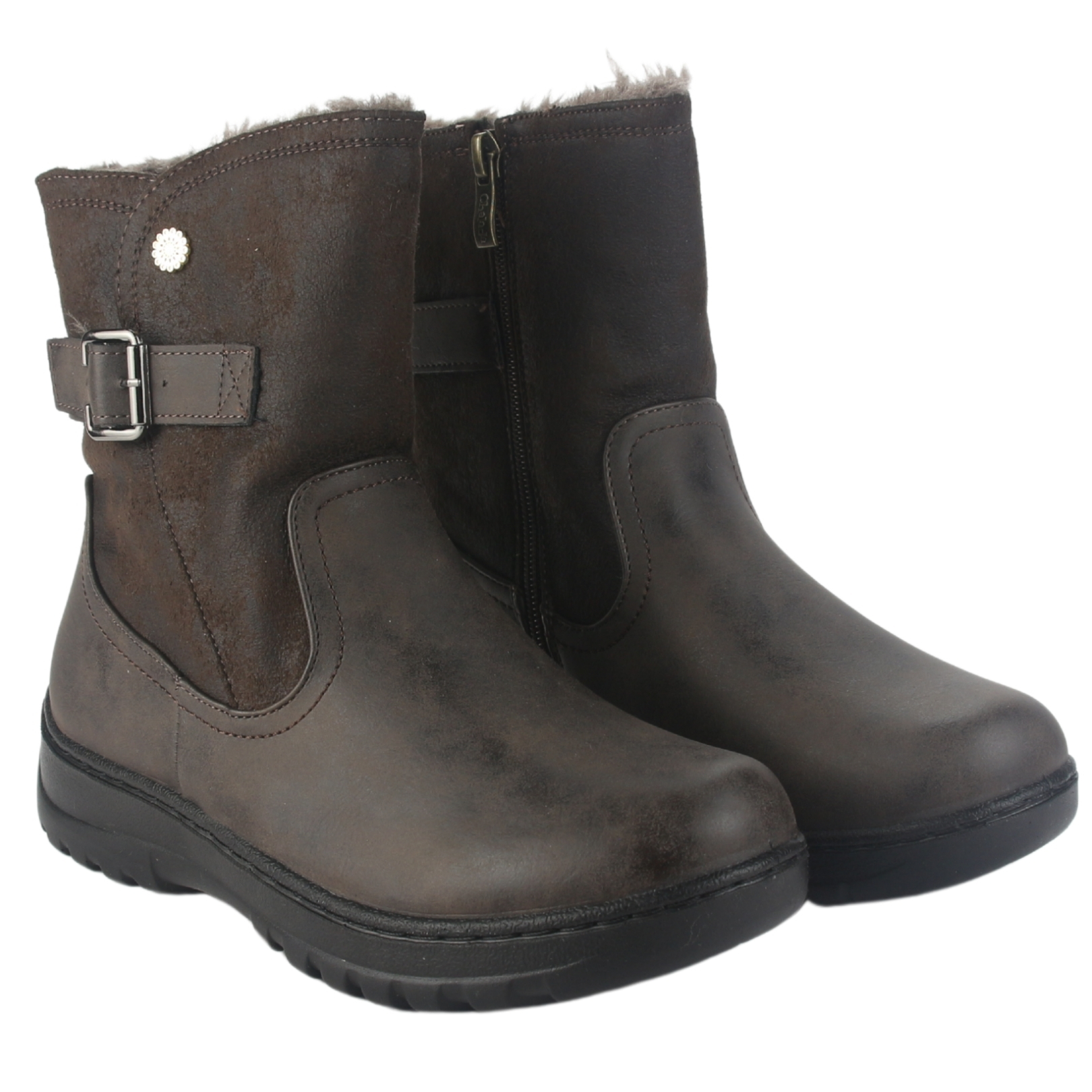 BOTIN CHALADA MUJER QUAL-7 CAFE  CASUAL - 5
