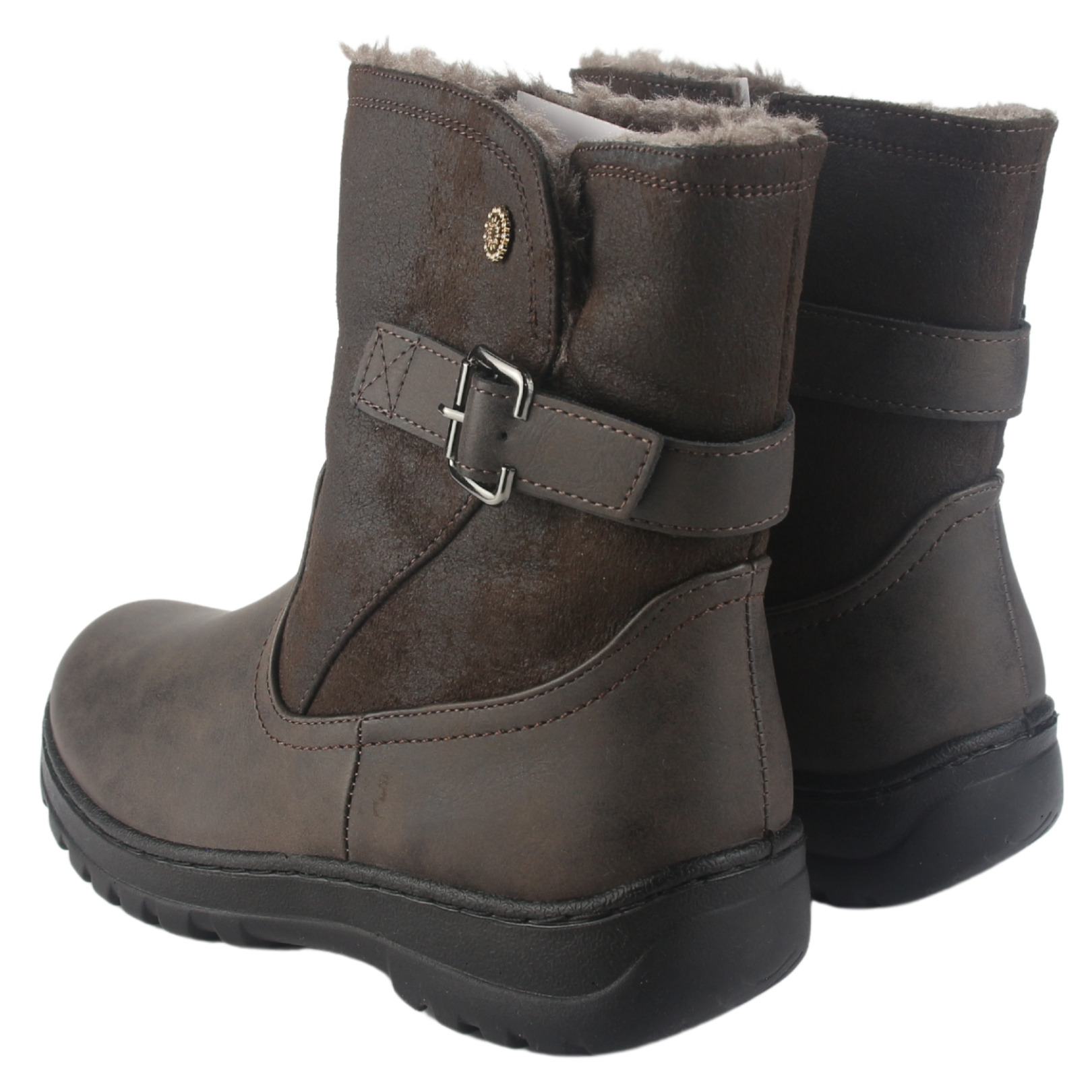 BOTIN CHALADA MUJER QUAL-7 CAFE  CASUAL - 6