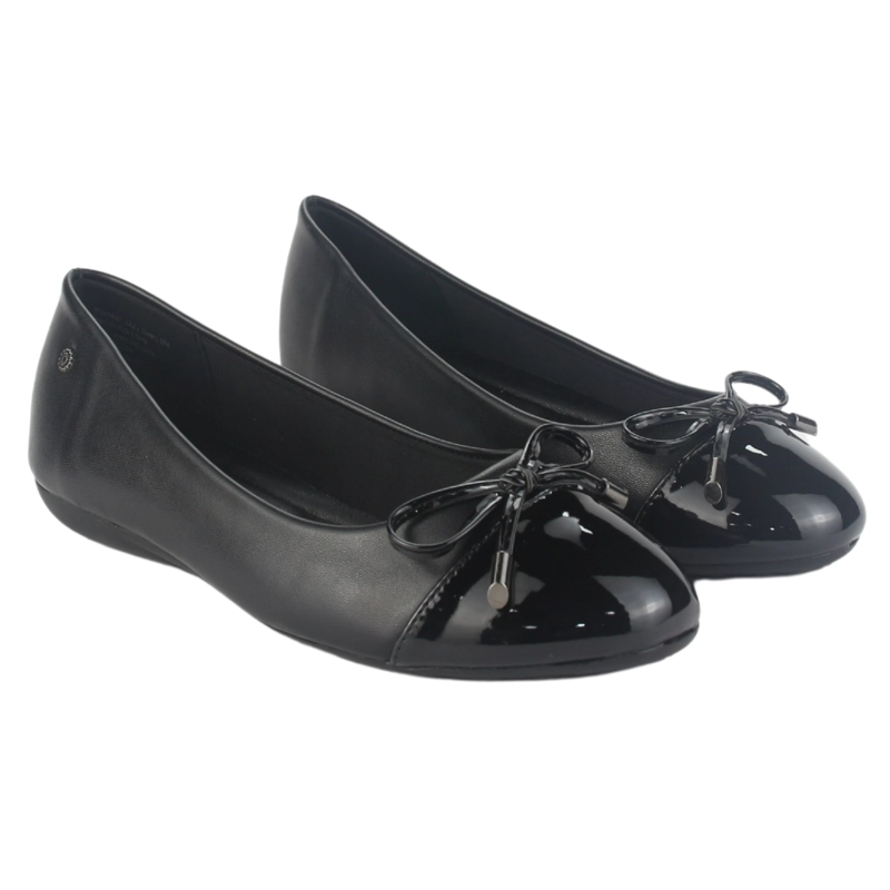 ZAPATO CHALADA MUJER OSLO-96 NEGRO CASUAL - 5