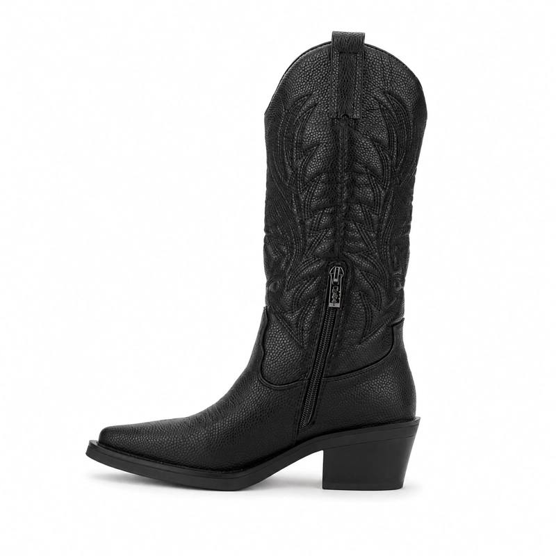 BOTA CHALADA MUJER WEST-22 NEGRO CASUAL - 2