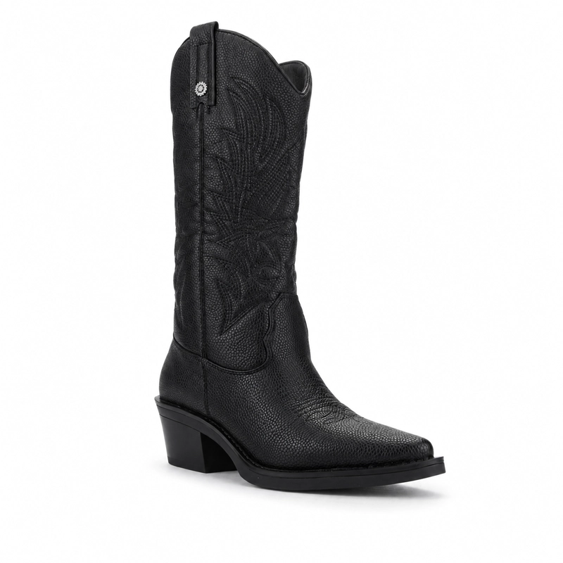 BOTA CHALADA MUJER WEST-22 NEGRO CASUAL - 3