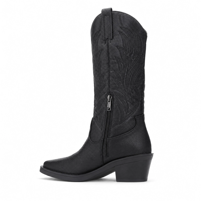BOTA CHALADA MUJER WEST-22 NEGRO CASUAL - 4